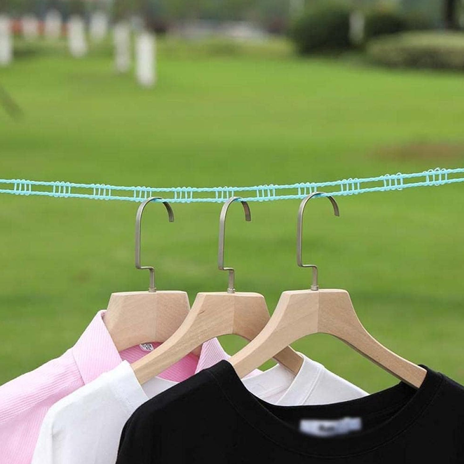 8861 3 Meters Windprood Anti-Slip Clothes Washing Line Drying Nylon Rope with Hooks, Durable Camping Clothesline Portable Clothes Drying Line Indoor Outdoor Laundry Storage for Travel Home Use (3 Mtr.) 8861 3 Meters Windprood Anti-Slip Clothes Washing Line Drying Nylon Rope with Hooks, Durable Camping Clothesline Portable Clothes Drying Line Indoor Outdoor Laundry Storage for Travel Home Use (3 Mtr.)